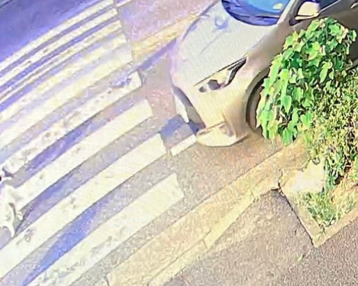 シルバーのヤリスを運転していた高齢の男性がポメラニアンのあさひくんをはねた名古屋市緑区平手北の信号交差点の事故現場